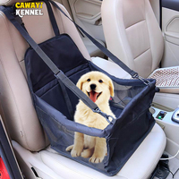 CAWAYI KENNEL Travel pokrowiec na siedzenie samochodowe składany hamak nosidełka dla zwierząt torba do przenoszenia dla kotów psy transportin perro autostoel hond 1